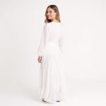 Tonna White Maxi Dress - Image 6