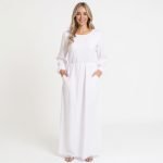 Agatha White Maxi Dress - Image 2