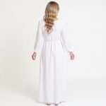 Agatha White Maxi Dress - Image 4