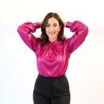 The Luxe Draped Blouse - Image 3