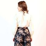 Ivory Tie-Neck Blouse - Image 5