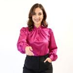 The Luxe Draped Blouse - Image 4