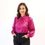 The Luxe Draped Blouse