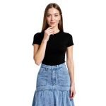 Liana Tiered Denim Skirt - Image 4