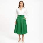 Emerald Utility Pocket Skirt