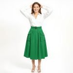 Emerald Utility Pocket Skirt - Image 2