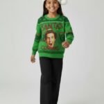 Kids Santa’s Coming Holiday Pullover