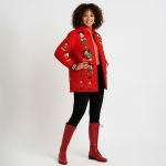 Embroidered Quilted Bomber Jacket - Image 5