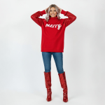 Merry Sequin Sleeve Turtleneck - Image 5