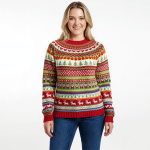 Classic Fair Isle Holiday Sweater - Image 3