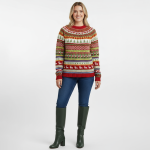 Classic Fair Isle Holiday Sweater - Image 2