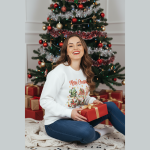 Festive Winter Graphic Pullover - Image 6