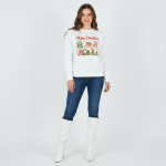 Festive Winter Graphic Pullover - Image 2
