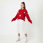 Holiday Cheer Red Pullover - Image 2