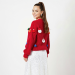 Holiday Cheer Red Pullover - Image 5