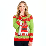 Festive Llama Holiday Pullover - Image 4