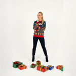 Colorful Christmas Character Pullover - Image 6