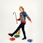 Colorful Christmas Character Pullover - Image 7