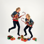 Colorful Christmas Character Pullover