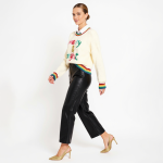 Merry & Bright Rainbow Trim Pullover - Image 5