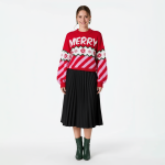 Red Merry Stripe Christmas Sweater