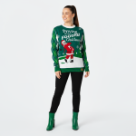 Santa Golf Holiday Sweater