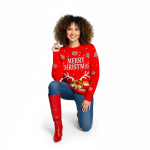 Funny Reindeer Christmas Sweater - Image 3
