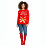 Funny Reindeer Christmas Sweater - Image 2