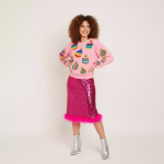 Pink Ornament Sweater - Image 2