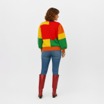 Color Block Merry & Bright Christmas Sweater - Image 7