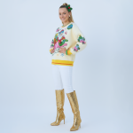 Santa Sleigh Ride Christmas Sweater - Image 5