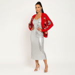 Red Nutcracker Christmas Cardigan - Image 5