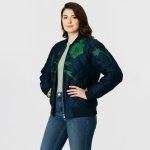 Floral Embroidered Bomber Jacket - Image 5