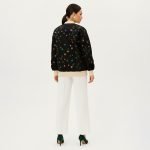 Floral Embroidered Bomber Jacket - Image 8
