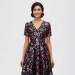 Black Multicolor Floral Maxi Dress - Image 5