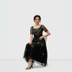 Floral Embroidered Tulle Maxi Dress - Image 4