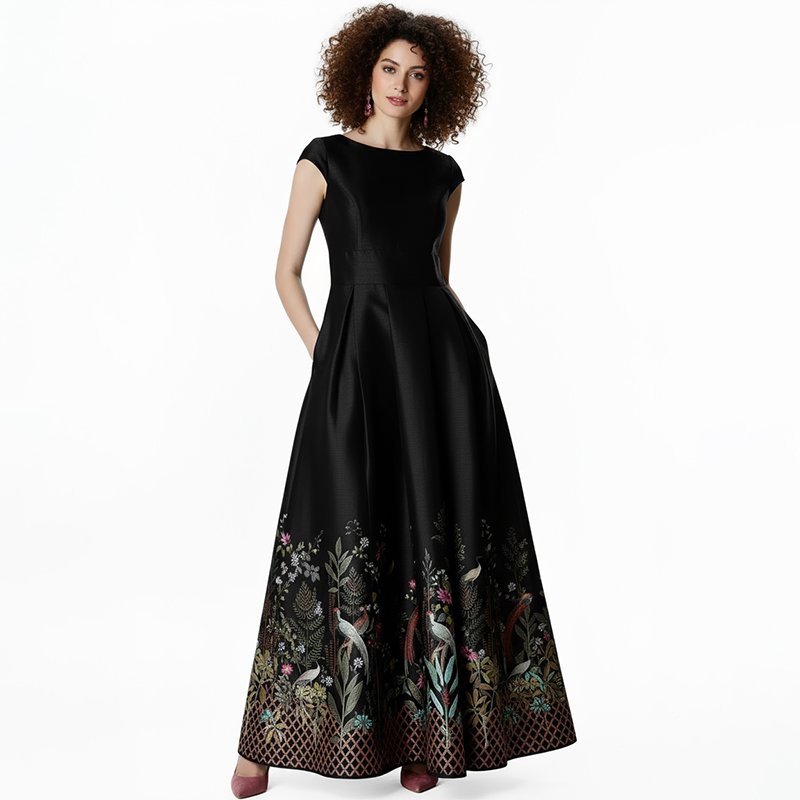 PicjamDownload-2025-09-20T211115.455 Floral Embroidered Evening Gown - Image 1