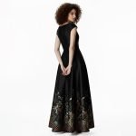 Floral Embroidered Evening Gown - Image 7