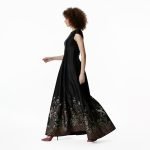 Floral Embroidered Evening Gown - Image 6