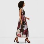Floral Cap Sleeve Maxi Dress - Image 5