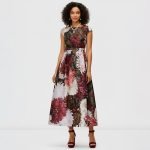 Floral Cap Sleeve Maxi Dress - Image 3