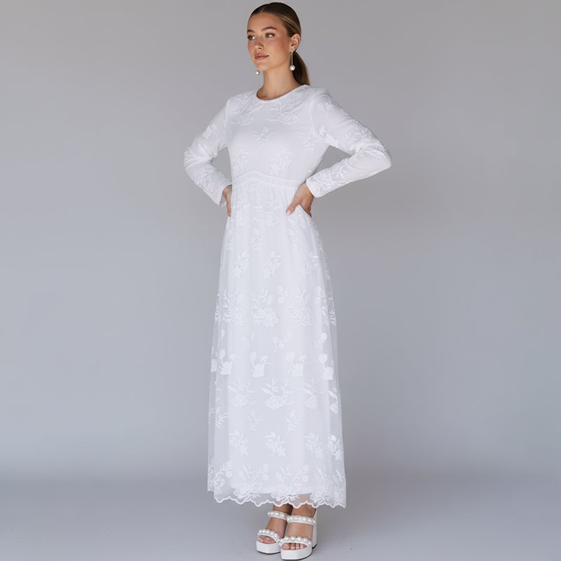 PicjamDownload-2025-09-22T203918.622 Malia White Embroidered Maxi Dress - Image 1