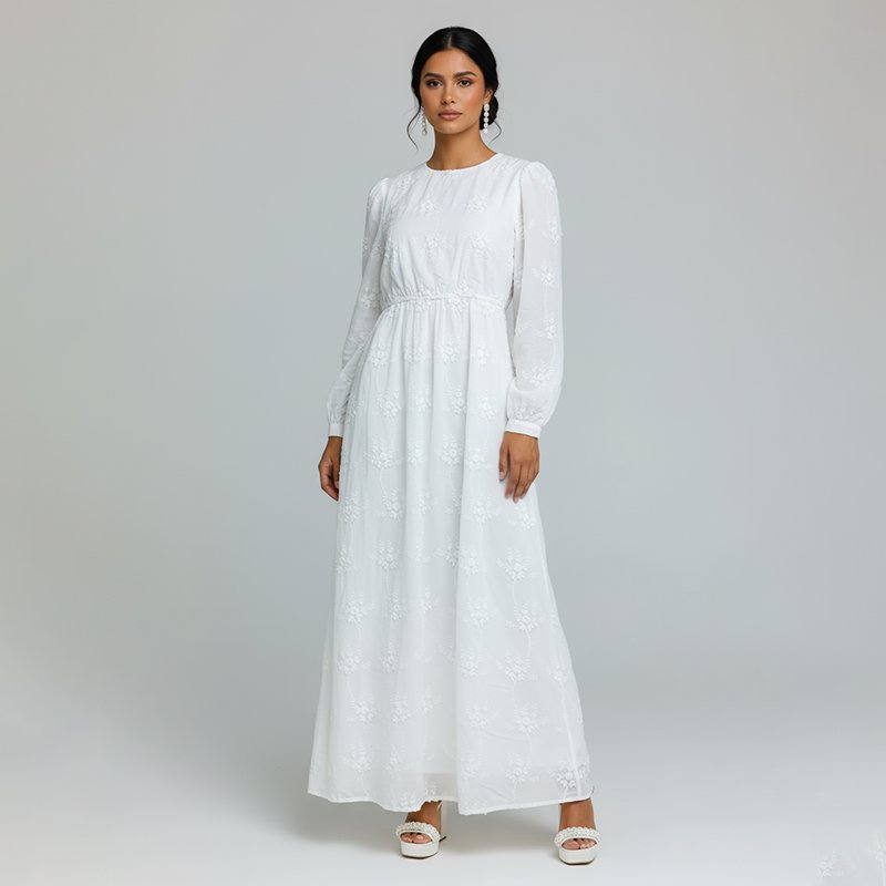 PicjamDownload-2025-09-22T210720.785 Laura Embroidered Maxi Dress - Image 1