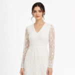 Samirrah White Lace Maxi Dress - Image 5