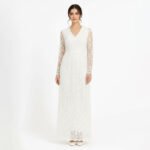 Samirrah White Lace Maxi Dress - Image 2