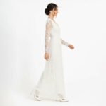 Samirrah White Lace Maxi Dress - Image 6