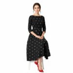 A-line Belted Midi Dress - Image 5