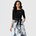 Elegant Floral Print Maxi Dress - Image 6
