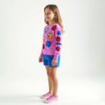 Girls Pink Gift Bow Christmas Sweater - Image 2