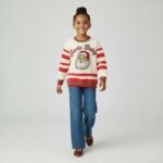 Kids Santa Baby Christmas Sweater